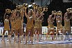 Das Skyliners Danceteam beim Heimspiel gegen den FC Bayern M&uuml;nchen Basketball am 06.10.2019