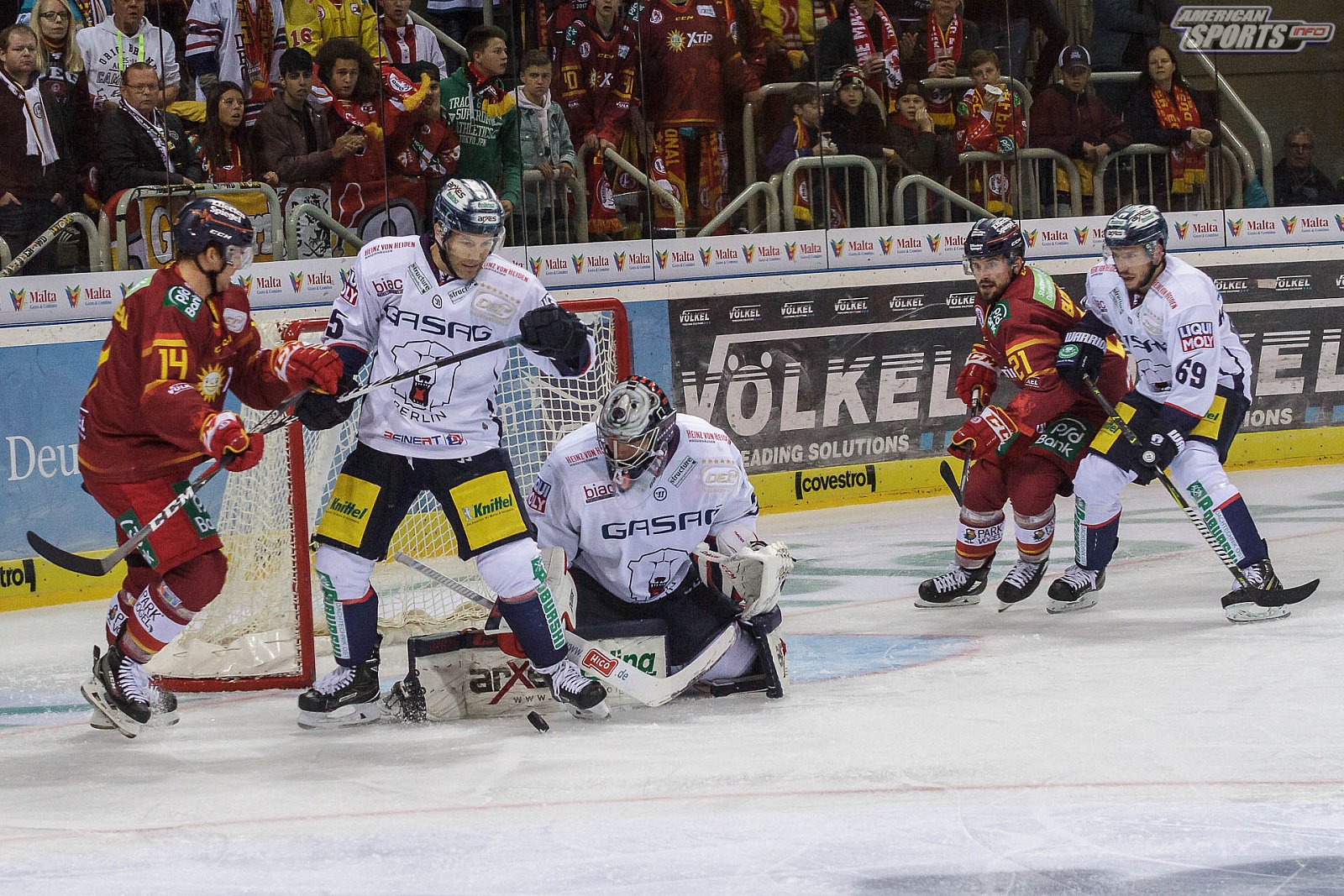 DEL: Düsseldorfer EG vs Eisbären Berlin 5:1 02.10.2018
