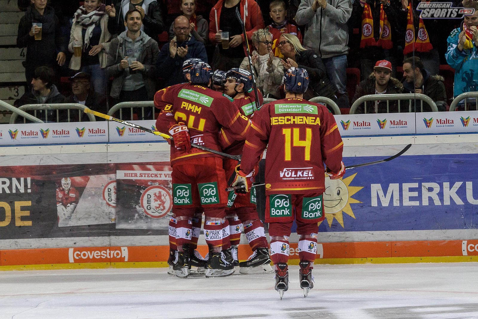 DEL: Düsseldorfer EG vs Eisbären Berlin 5:1 02.10.2018