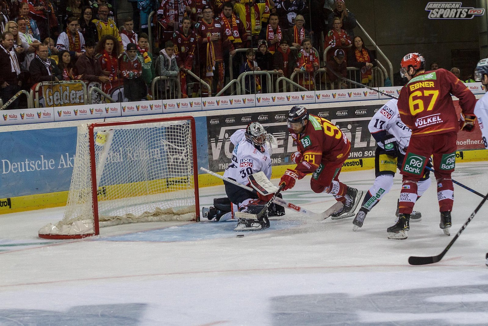 DEL: Düsseldorfer EG vs Eisbären Berlin 5:1 02.10.2018