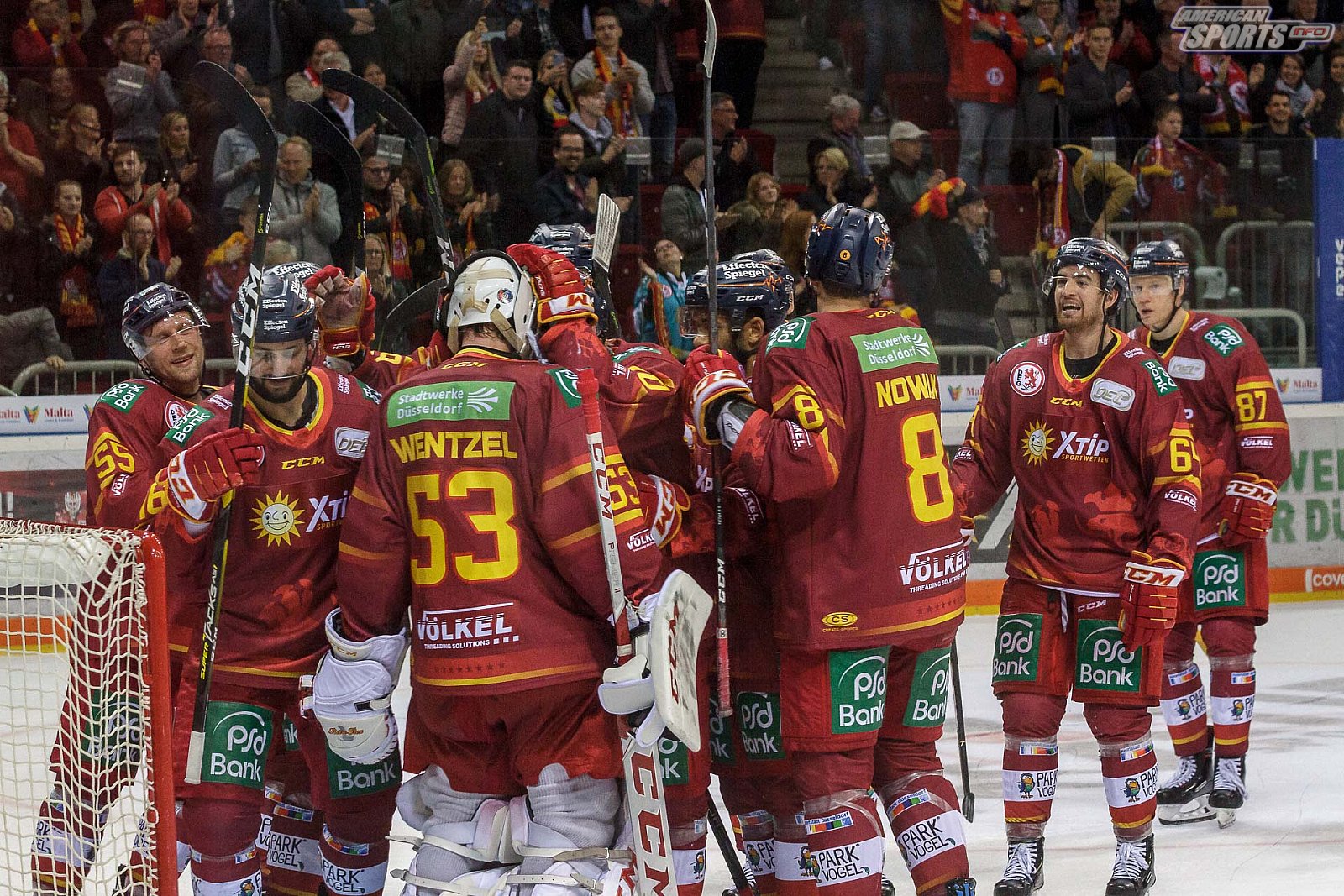 DEL: Düsseldorfer EG vs Eisbären Berlin 5:1 02.10.2018