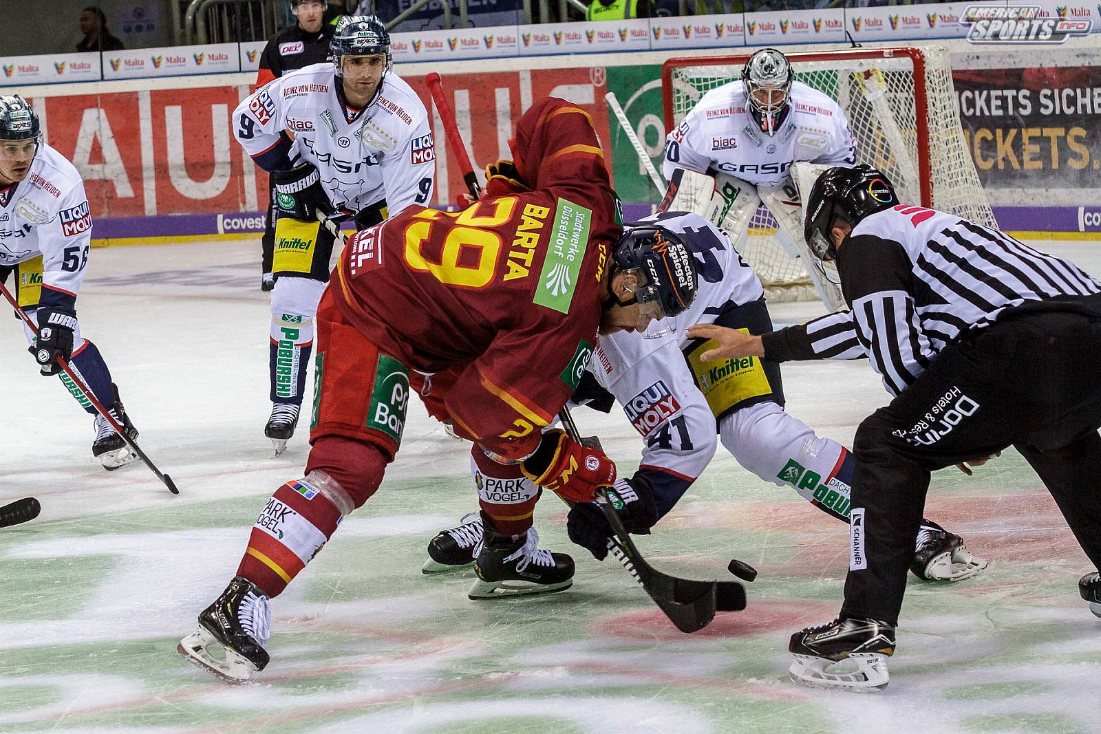 DEL: Düsseldorfer EG vs Eisbären Berlin 5:1 02.10.2018