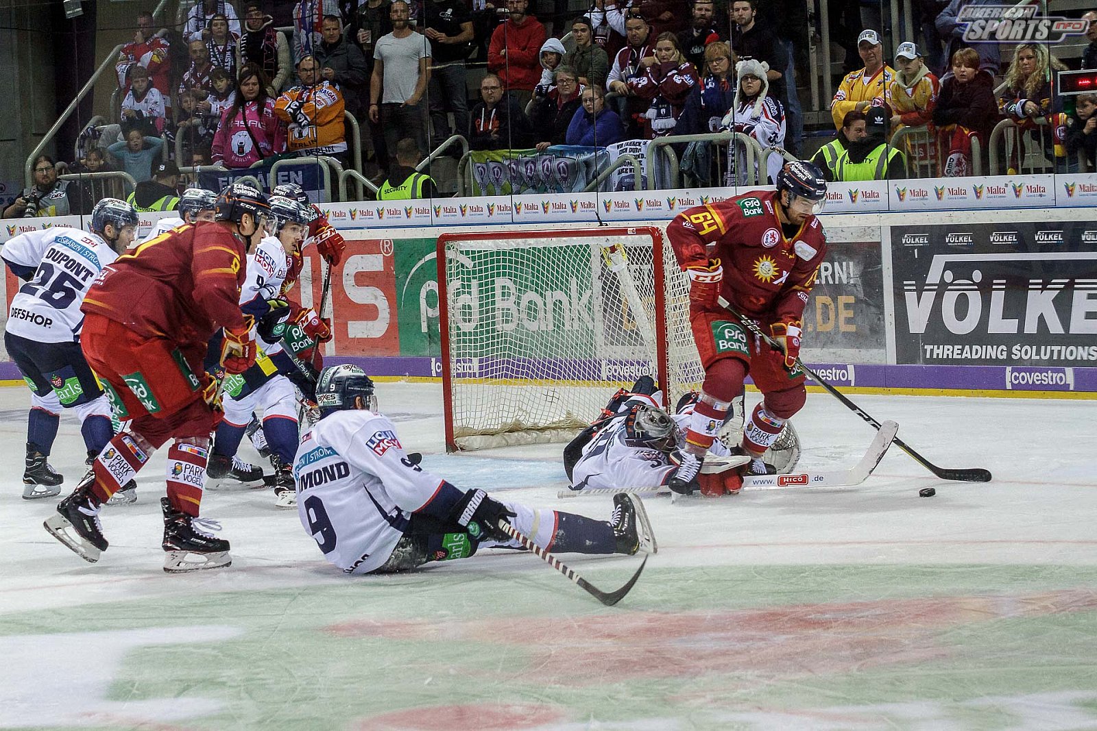 DEL: Düsseldorfer EG vs Eisbären Berlin 5:1 02.10.2018