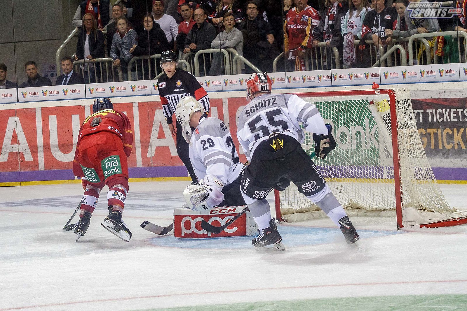 DEL: Düsseldorfer EG vs Kölner Haie 4:3 19.10.2018
