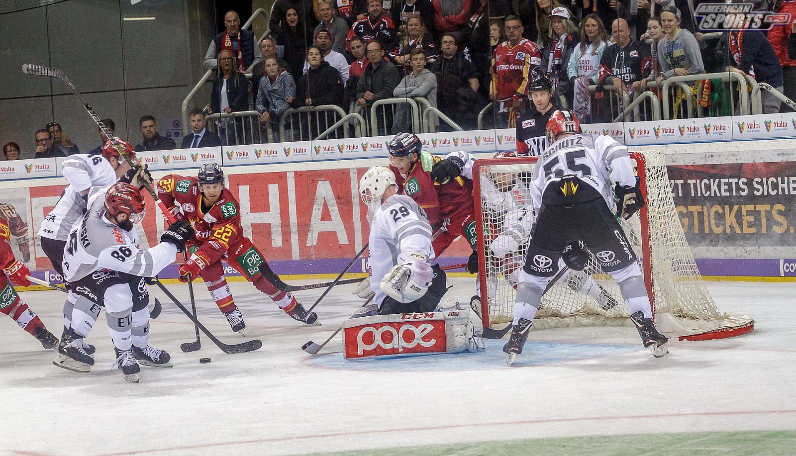 DEL: Düsseldorfer EG vs Kölner Haie 4:3 19.10.2018
