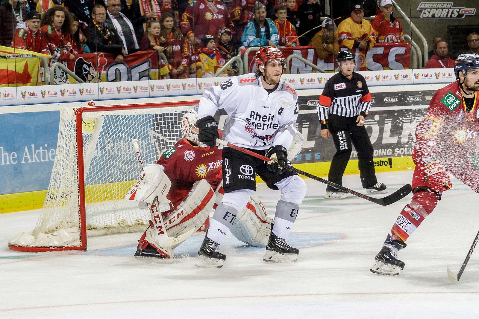 DEL: Düsseldorfer EG vs Kölner Haie 4:3 19.10.2018
