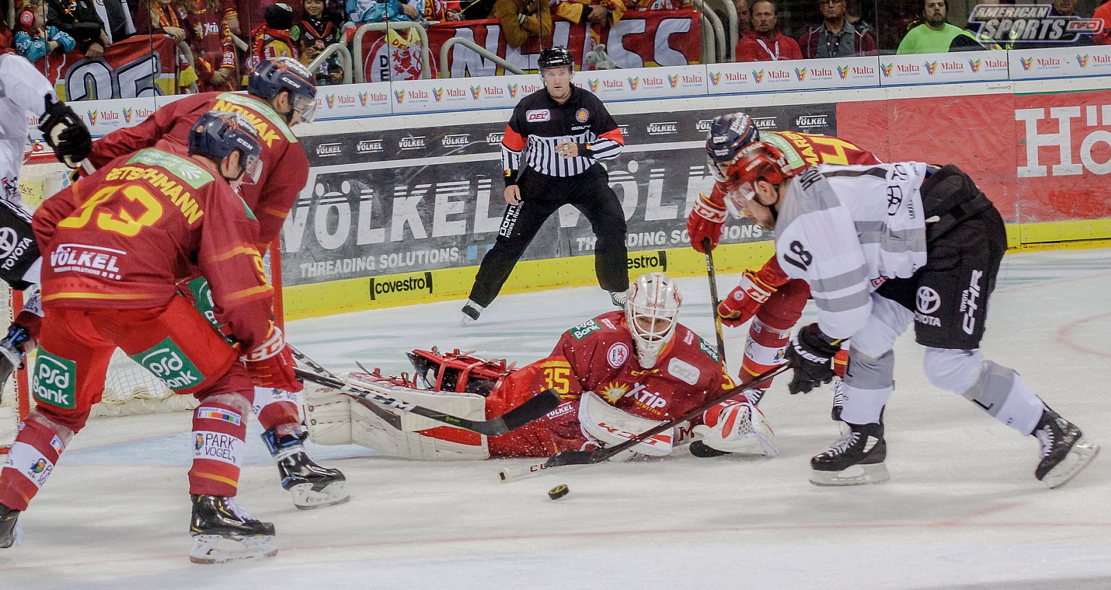 DEL: Düsseldorfer EG vs Kölner Haie 4:3 19.10.2018