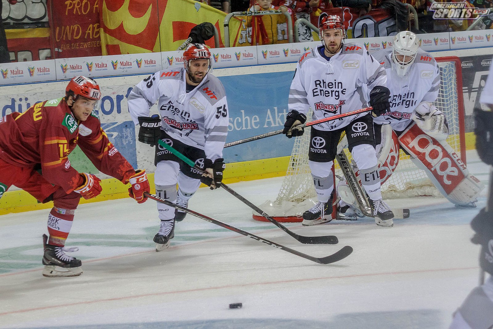 DEL: Düsseldorfer EG vs Kölner Haie 4:3 19.10.2018