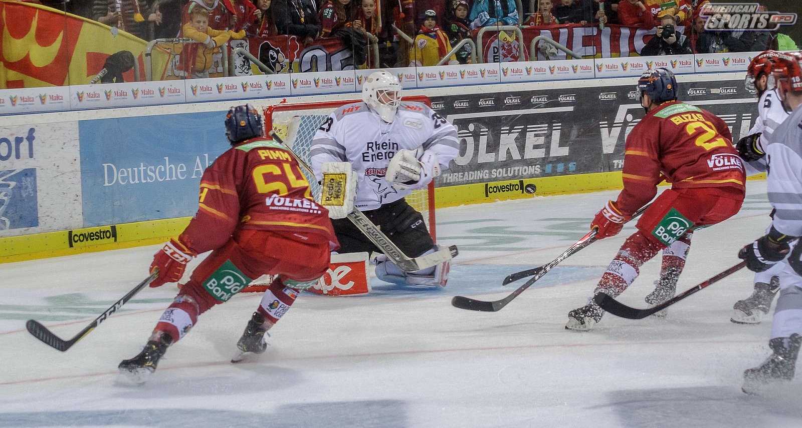 DEL: Düsseldorfer EG vs Kölner Haie 4:3 19.10.2018