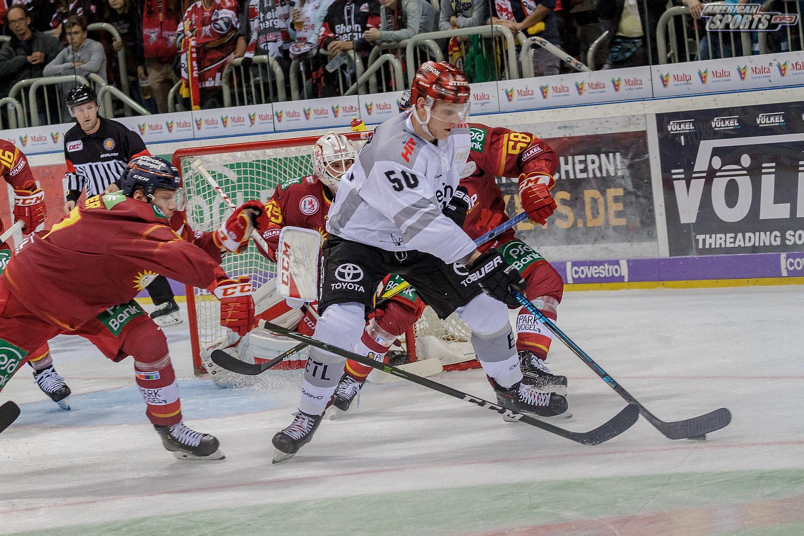 DEL: Düsseldorfer EG vs Kölner Haie 4:3 19.10.2018