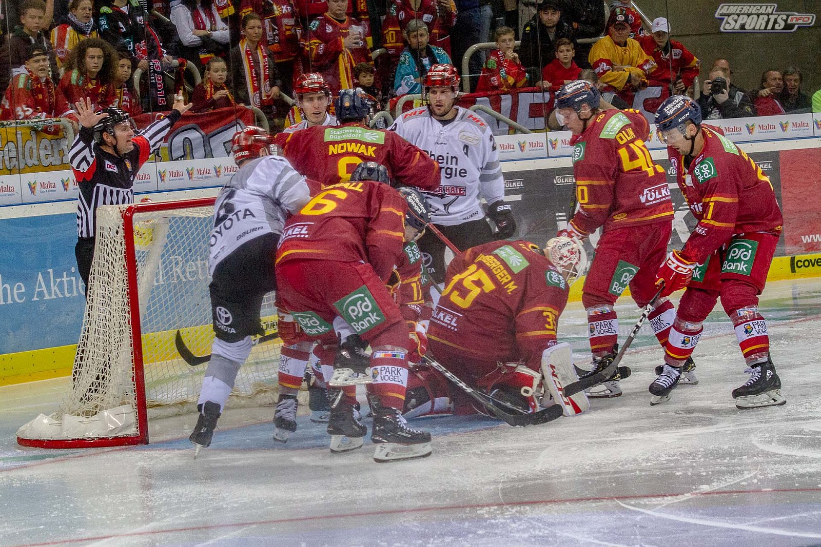DEL: Düsseldorfer EG vs Kölner Haie 4:3 19.10.2018