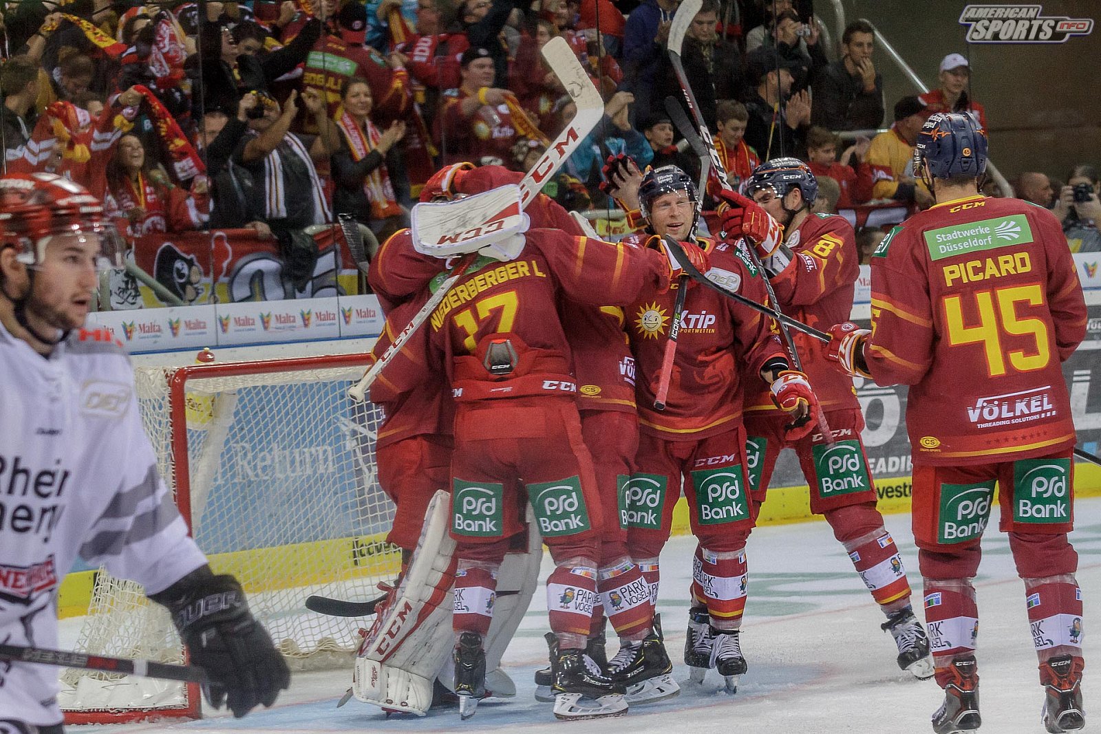 DEL: Düsseldorfer EG vs Kölner Haie 4:3 19.10.2018
