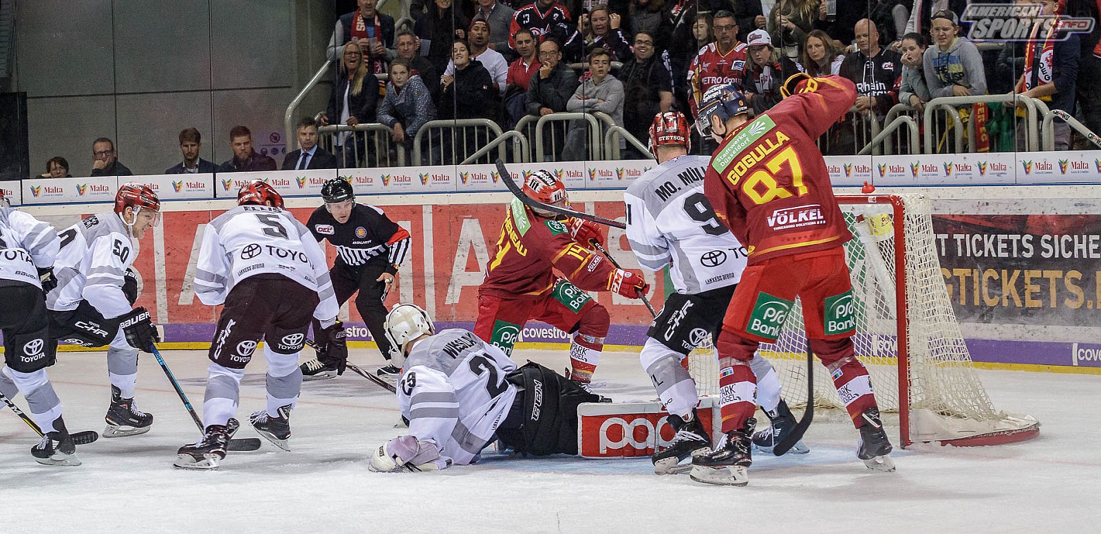 DEL: Düsseldorfer EG vs Kölner Haie 4:3 19.10.2018