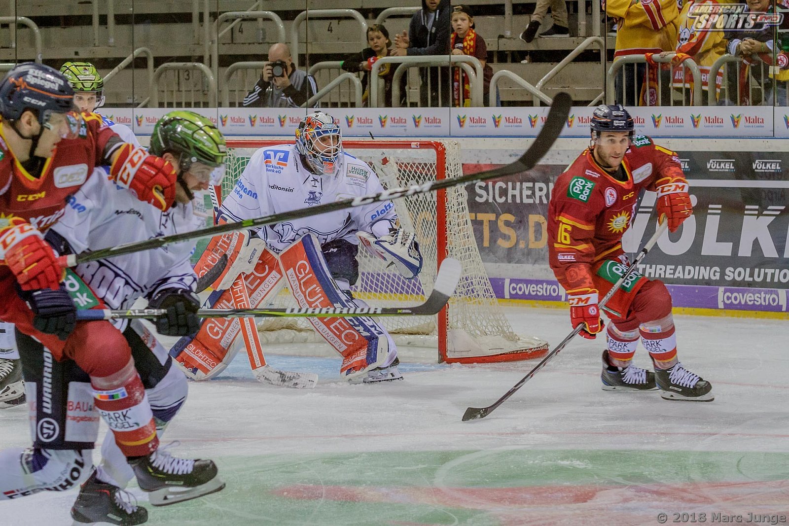 DEL: Düsseldorfer EG vs Iserlohn Roosters 5:1 16.09.2018 - 2