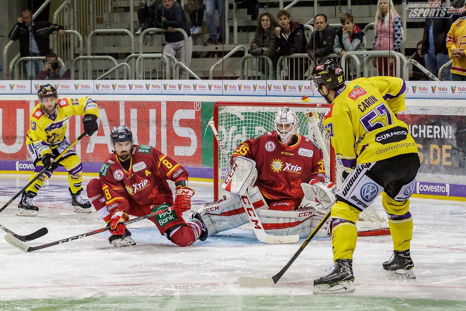 DEL: Düsseldorfer EG vs Krefeld Pinguine 3:4 OT 02.10.2018