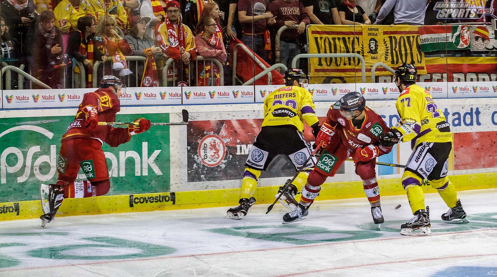 DEL: Düsseldorfer EG vs Krefeld Pinguine 3:4 OT 02.10.2018