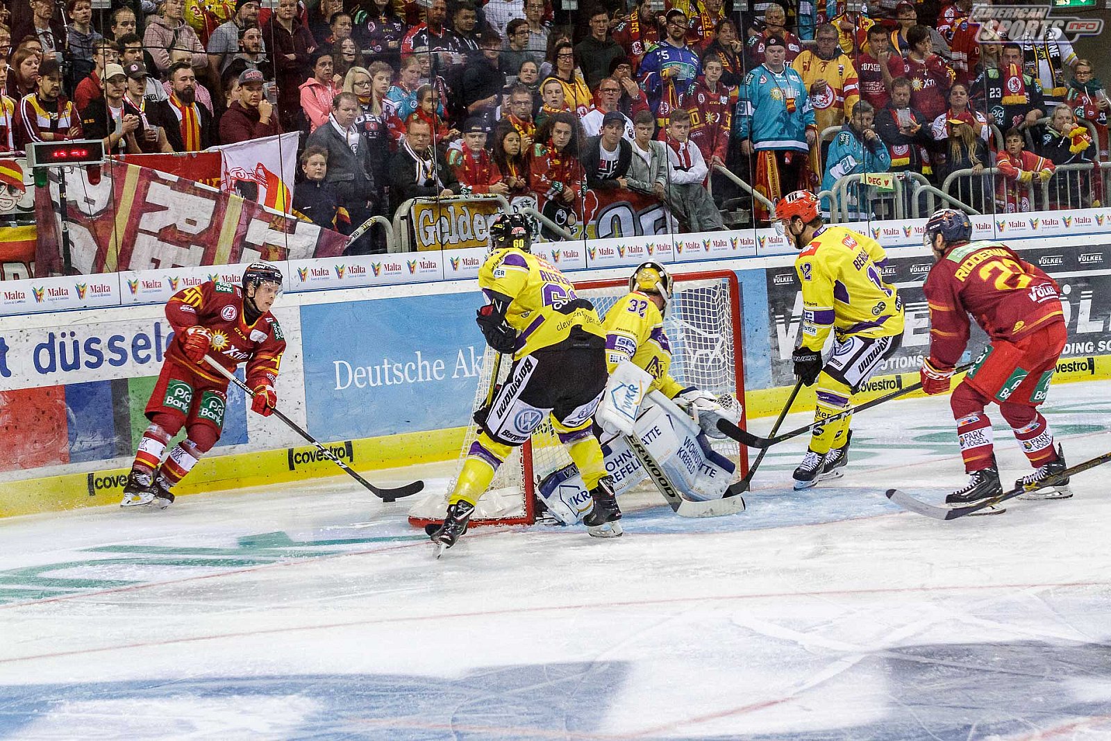 DEL: Düsseldorfer EG vs Krefeld Pinguine 3:4 OT 02.10.2018