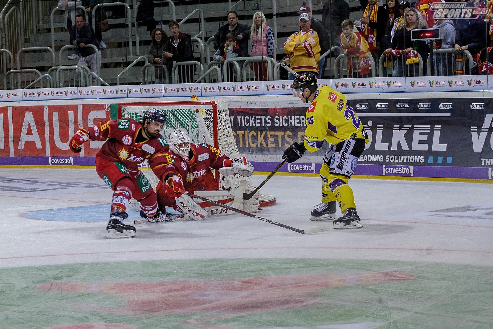 DEL: Düsseldorfer EG vs Krefeld Pinguine 3:4 OT 02.10.2018