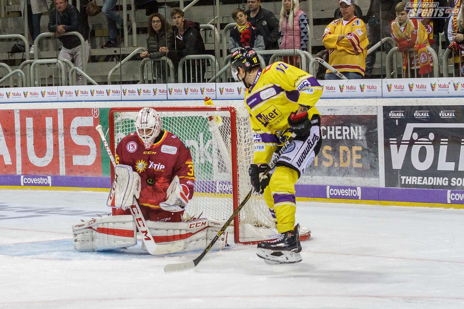 DEL: Düsseldorfer EG vs Krefeld Pinguine 3:4 OT 02.10.2018