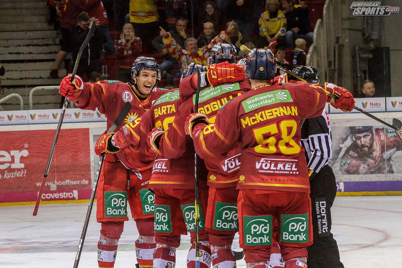 DEL: Düsseldorfer EG vs Krefeld Pinguine 3:4 OT 02.10.2018