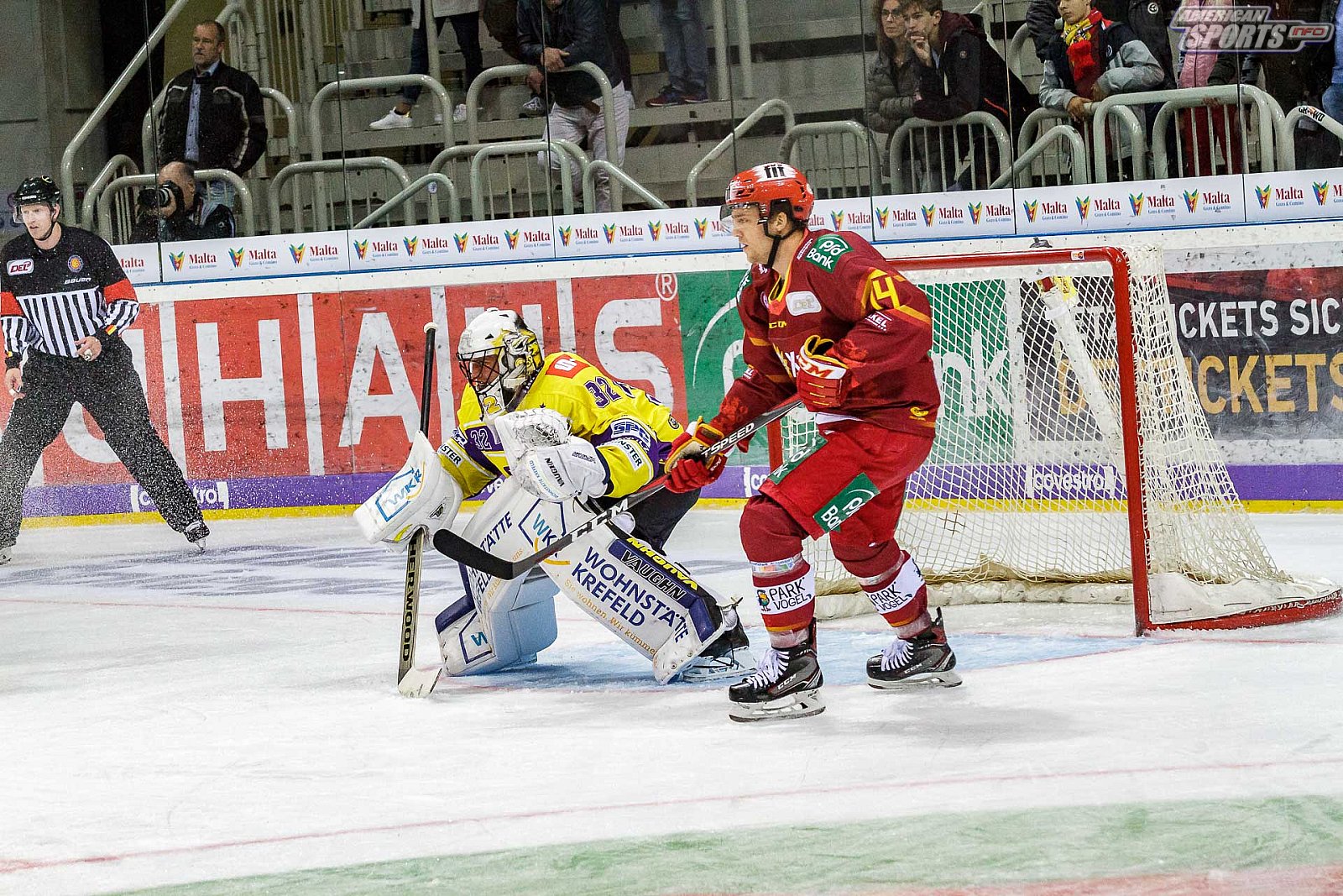 DEL: Düsseldorfer EG vs Krefeld Pinguine 3:4 OT 02.10.2018
