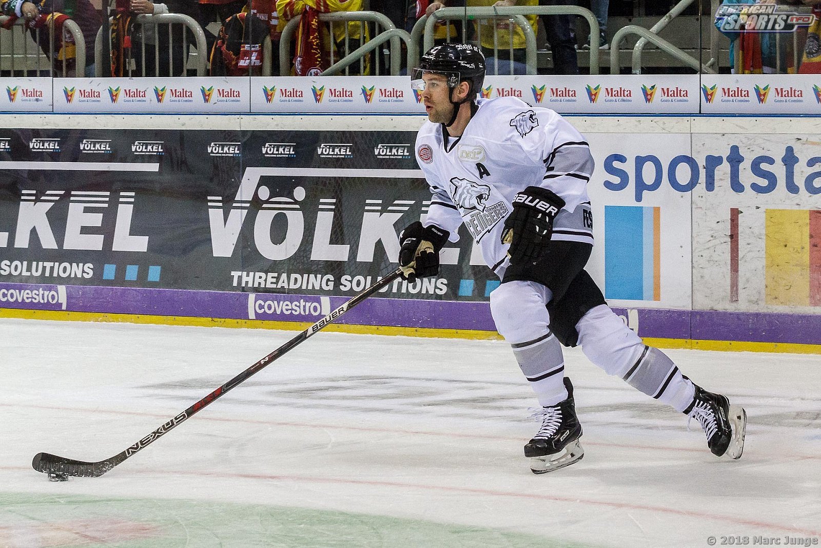 DEL Düsseldorfer EG vs Thomas Sabo Icetigers Nürnberg 4:3 OT