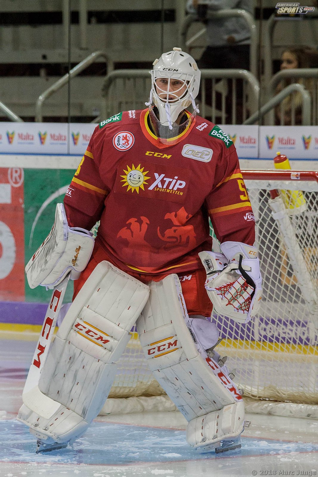 DEL Düsseldorfer EG vs Thomas Sabo Icetigers Nürnberg 4:3 OT