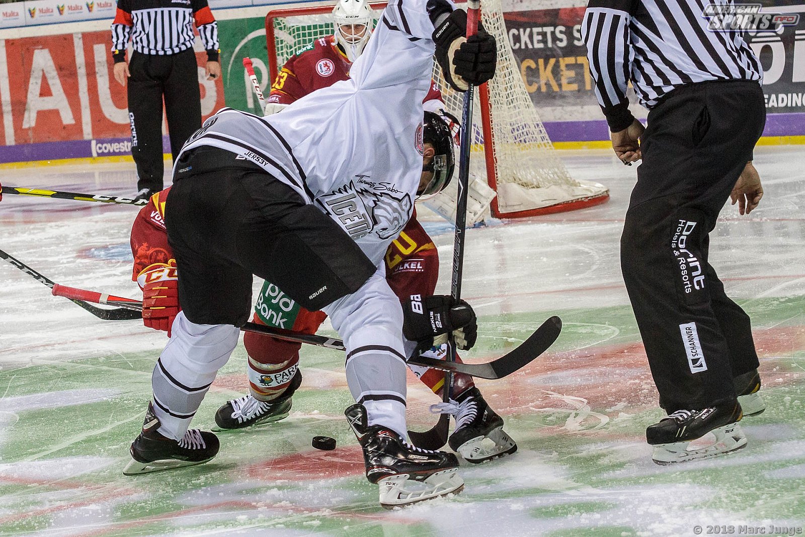 DEL Düsseldorfer EG vs Thomas Sabo Icetigers Nürnberg 4:3 OT