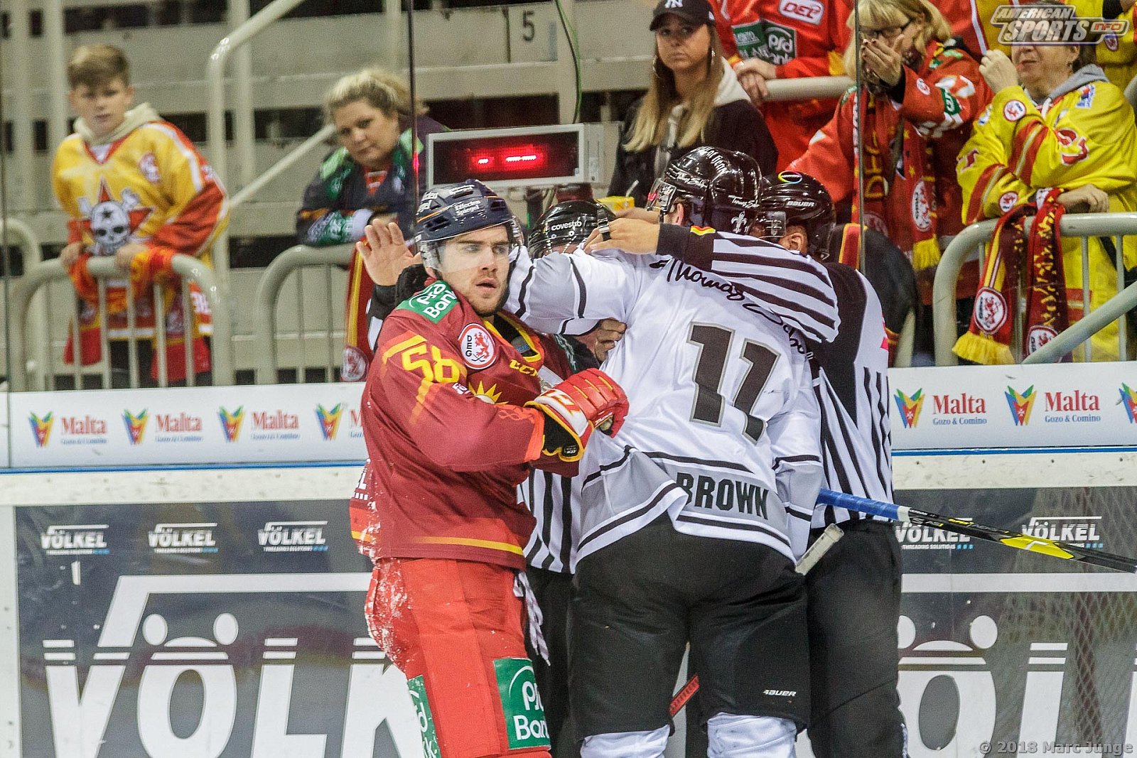 DEL Düsseldorfer EG vs Thomas Sabo Icetigers Nürnberg 4:3 OT