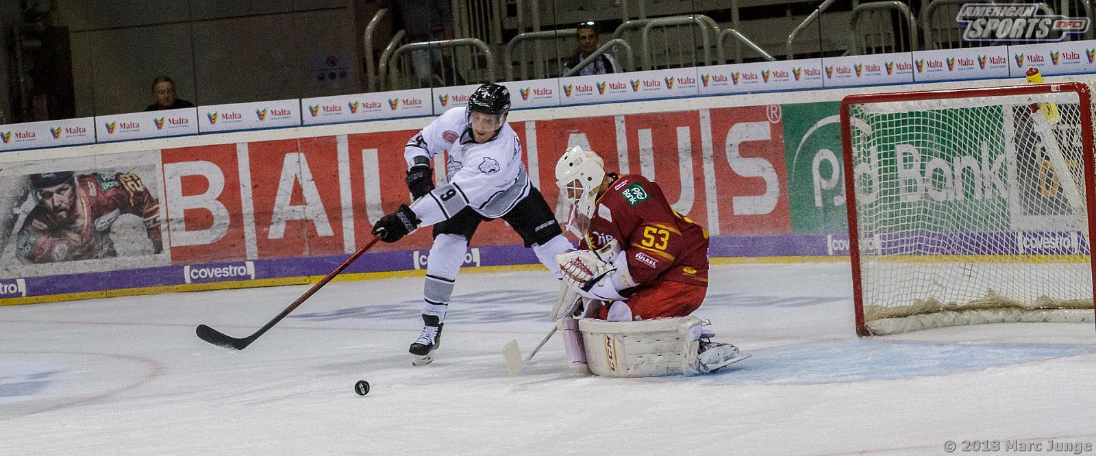 DEL Düsseldorfer EG vs Thomas Sabo Icetigers Nürnberg 4:3 OT