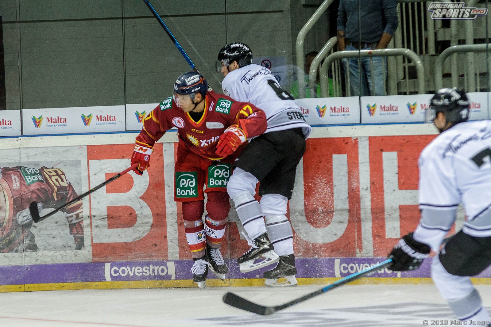DEL Düsseldorfer EG vs Thomas Sabo Icetigers Nürnberg 4:3 OT