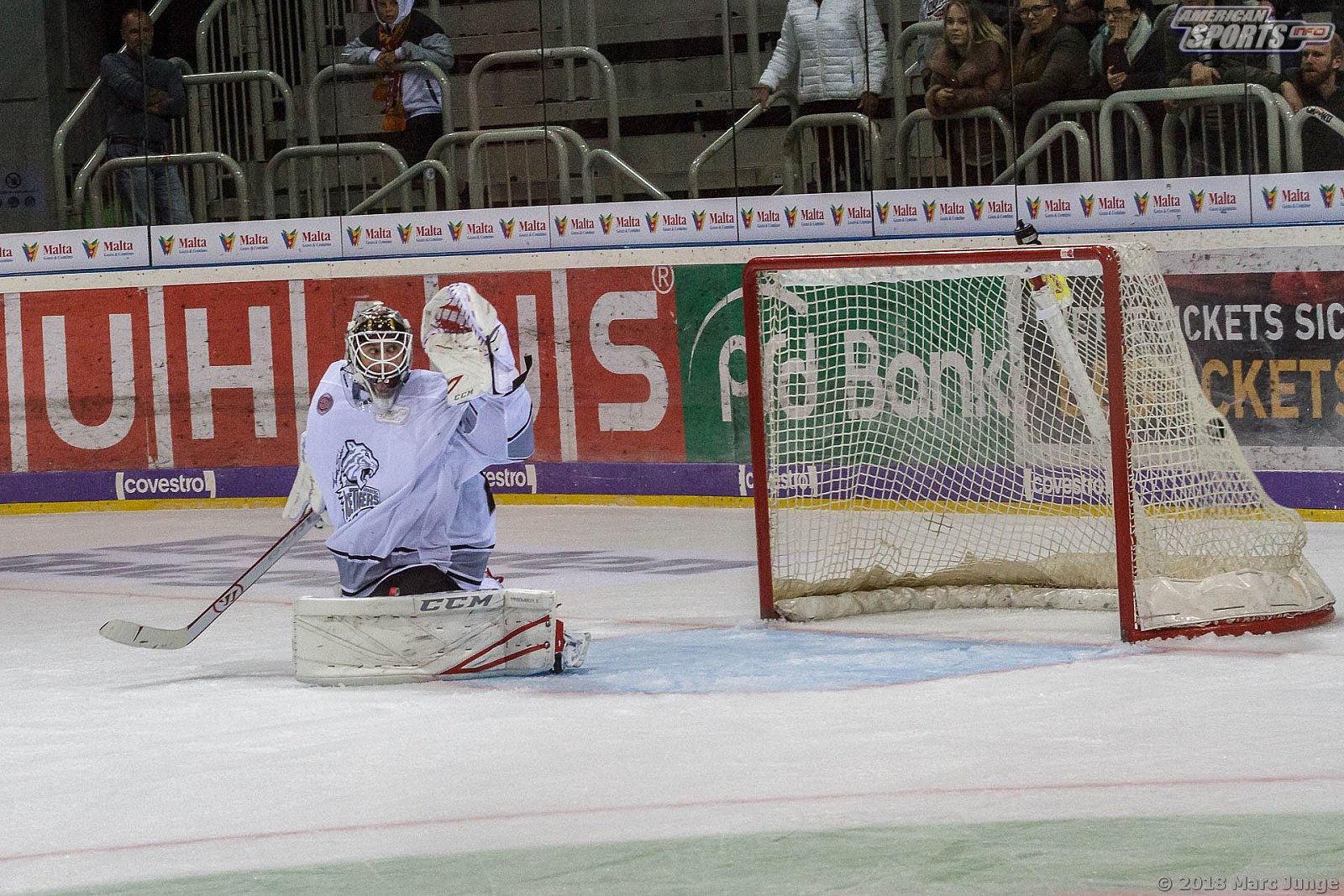 DEL Düsseldorfer EG vs Thomas Sabo Icetigers Nürnberg 4:3 OT