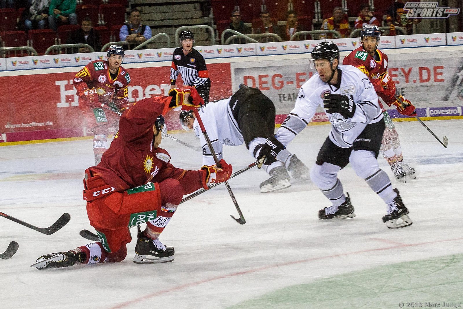 DEL Düsseldorfer EG vs Thomas Sabo Icetigers Nürnberg 4:3 OT