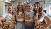 ELF: Die Cheerleader beim Spiel Rhein Fire vs Munich Ravens am 09.07.2023