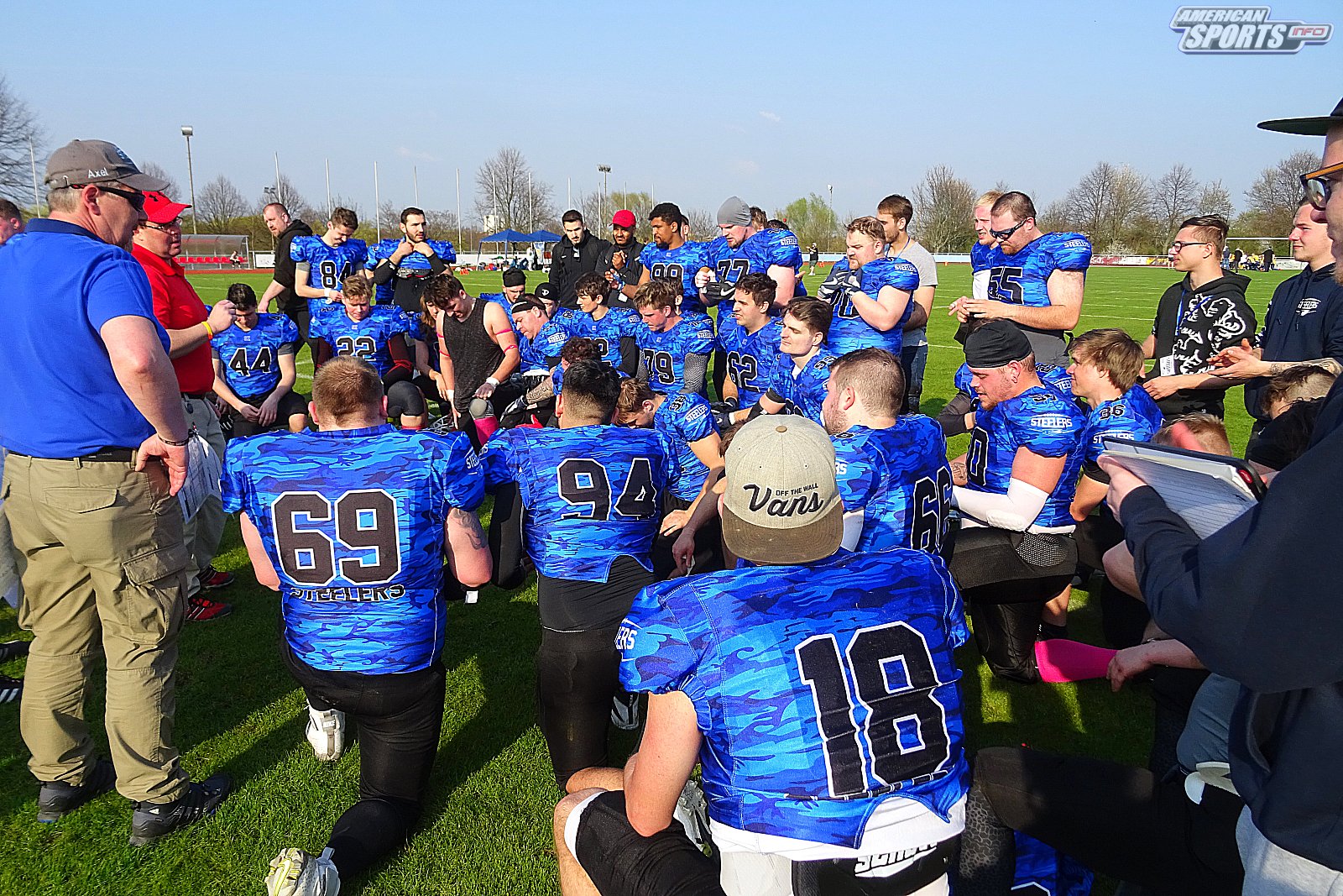 Preseason: Salzgitter Steelers vs Brandenburg Patriots 3:0 06.04.2019