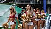 ELF: Die Pyromaniacs Cheerleader beim Heimspiel von Rhein Fire gegen die Hamburg Seadevils am  13.08.2023