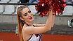 Die Cheerleader beim NRW Derby der Düsseldorf Panther gegen die Cologne Crocodiles am 07.09.2019