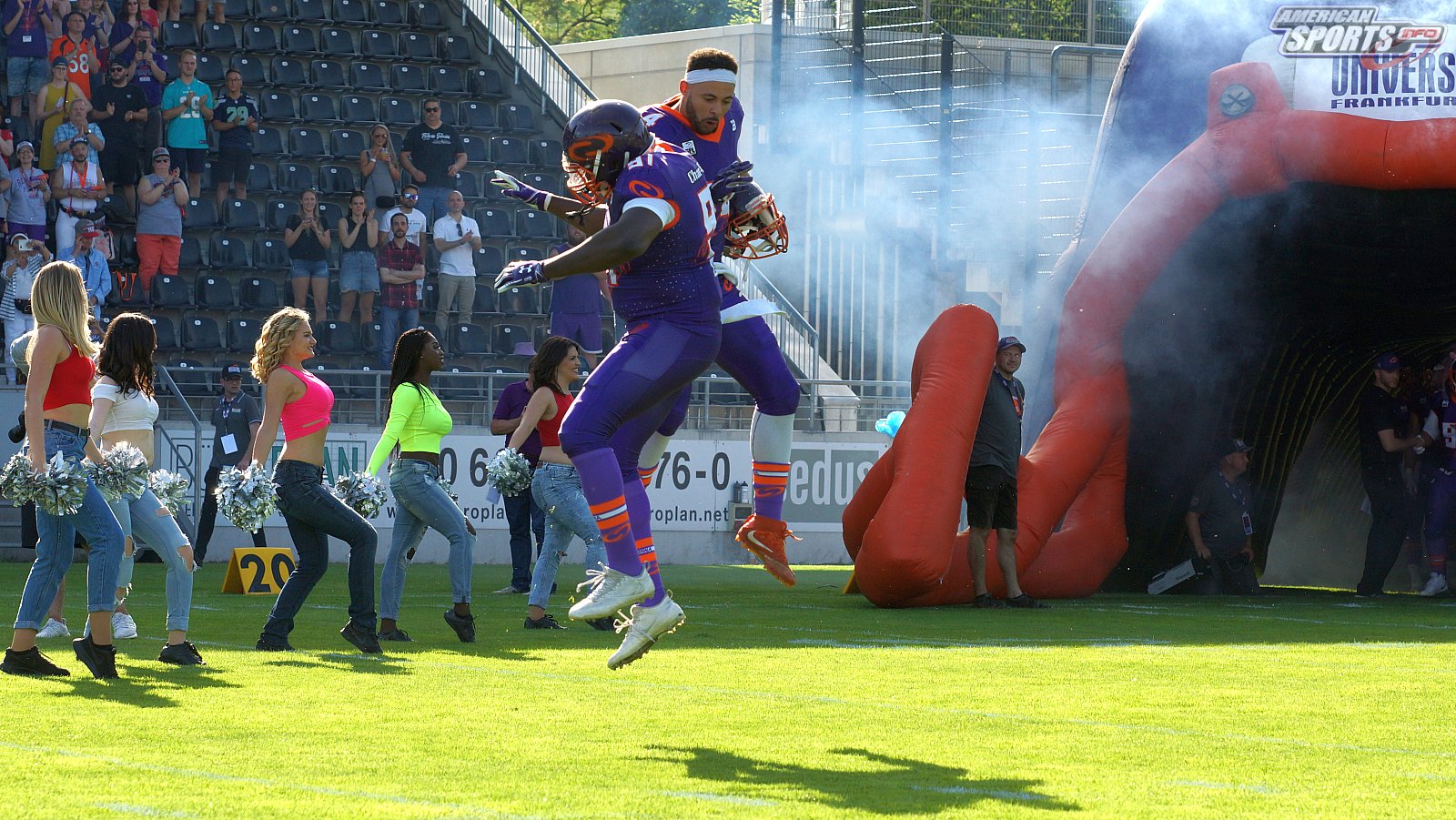 GFL Süd: Frankfurt Universe vs Schwäbisch Hall Unicorns 00:31 01.06.2019 Galerie 2