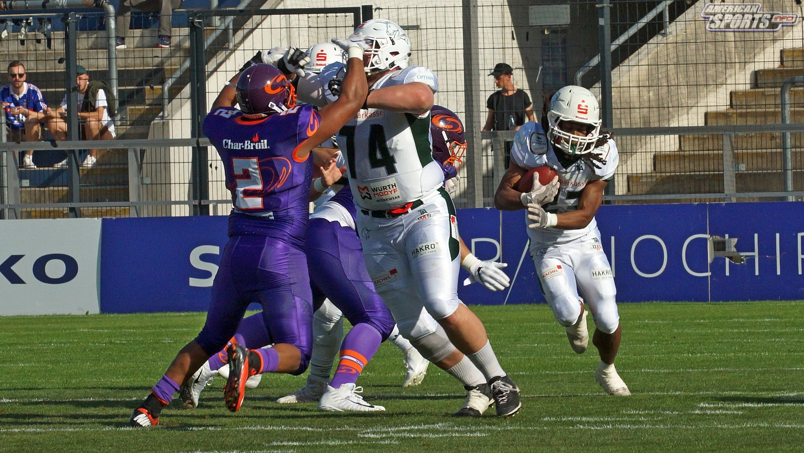GFL Süd: Frankfurt Universe vs Schwäbisch Hall Unicorns 00:31 01.06.2019 Galerie 2
