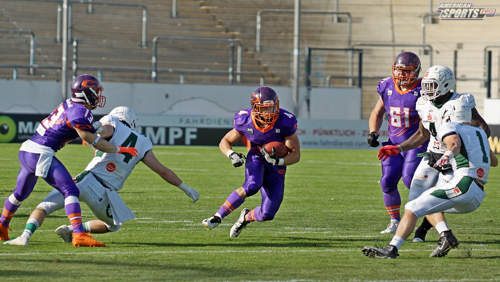 GFL Süd: Frankfurt Universe vs Schwäbisch Hall Unicorns 00:31 01.06.2019 Galerie 2