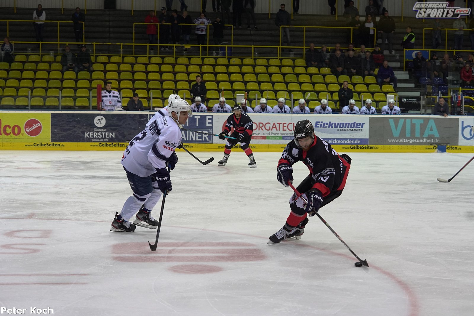 Oberliga Nord: EV Füchse Duisburg vs Hannover Indians-1:3 0-1 22.09.2019