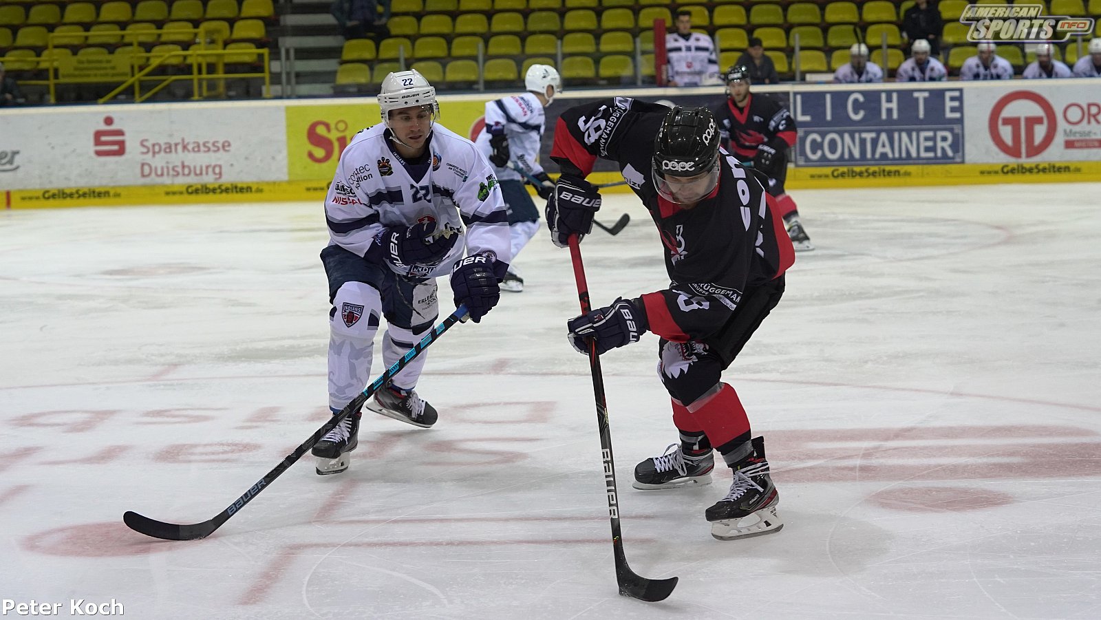 Oberliga Nord: EV Füchse Duisburg vs Hannover Indians-1:3 0-1 22.09.2019