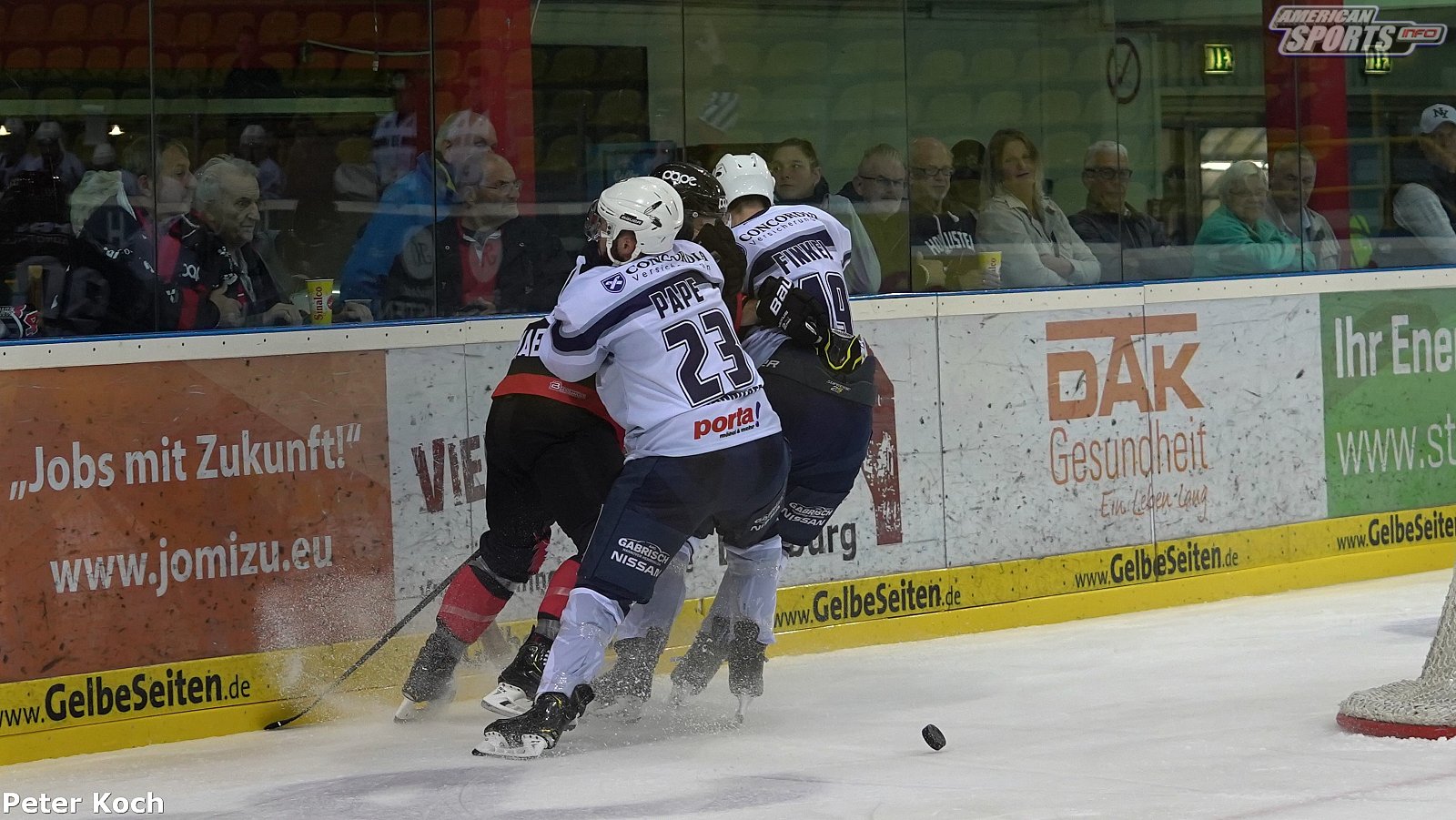 Oberliga Nord: EV Füchse Duisburg vs Hannover Indians-1:3 0-1 22.09.2019