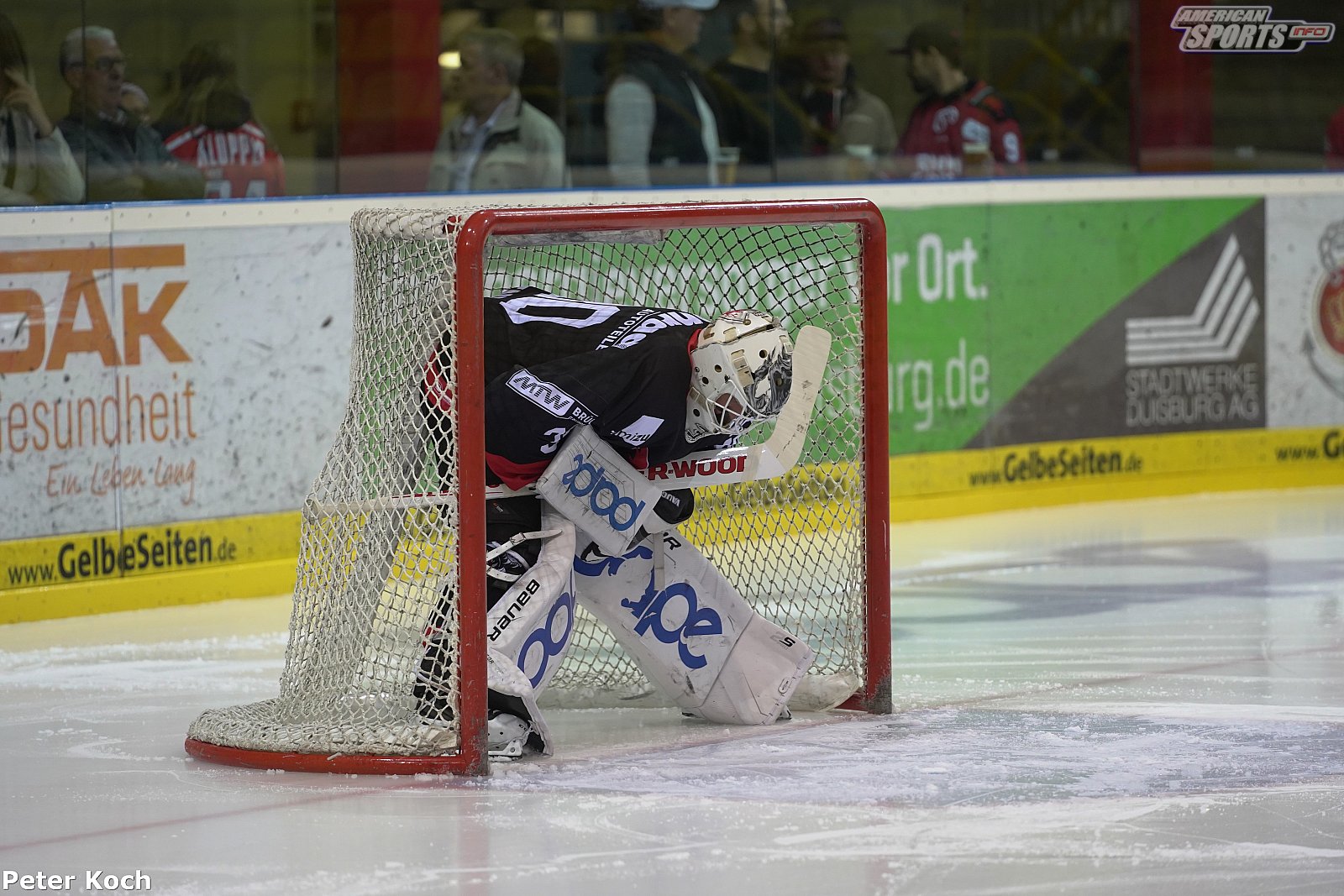 Oberliga Nord: EV Füchse Duisburg vs Hannover Indians-1:3 0-1 22.09.2019