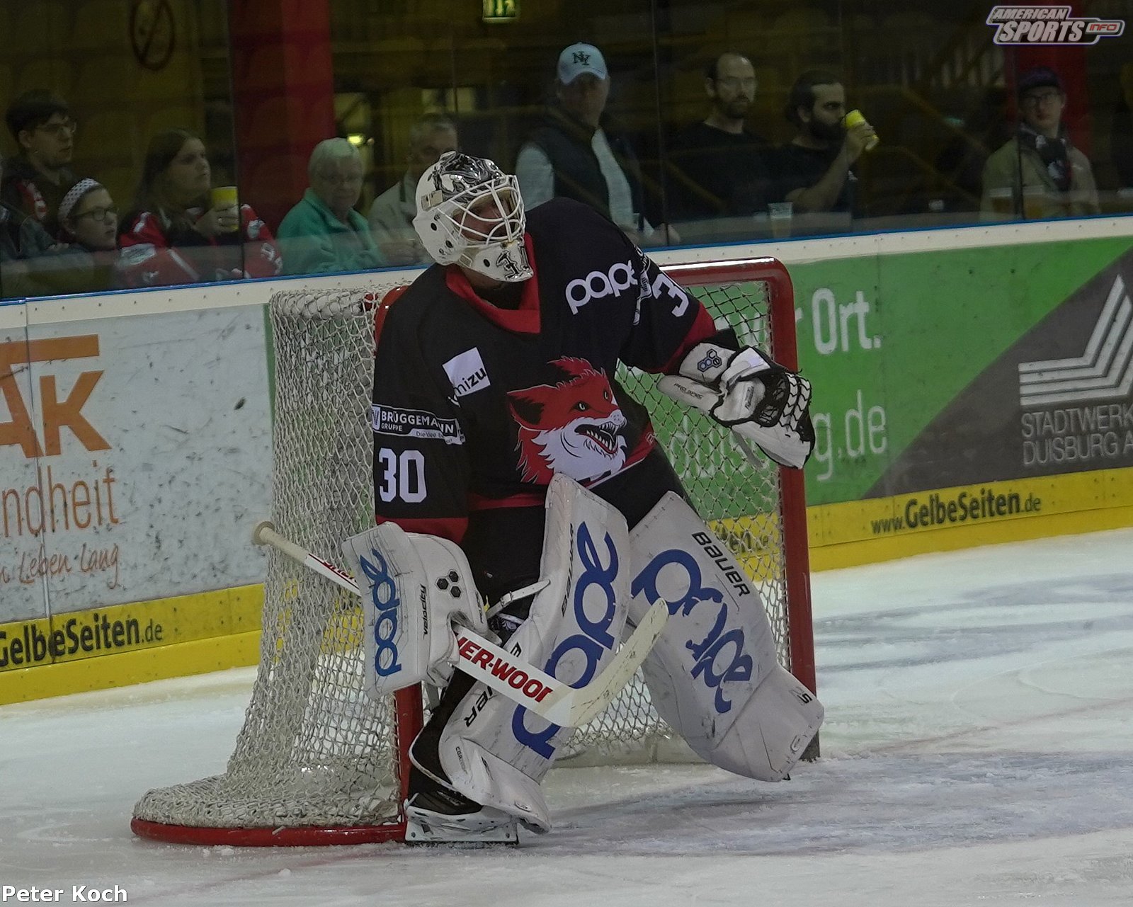 Oberliga Nord: EV Füchse Duisburg vs Hannover Indians-1:3 0-1 22.09.2019