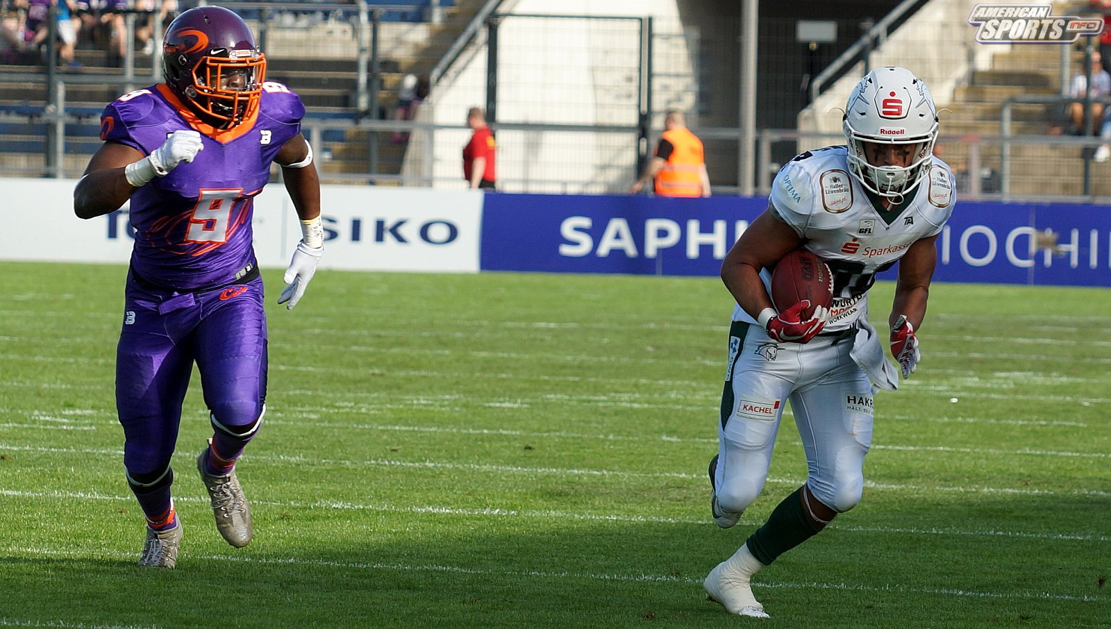 GFL Süd: Frankfurt Universe vs Schwäbisch Hall Unicorns 00:31 01.06.2019 Galerie 2