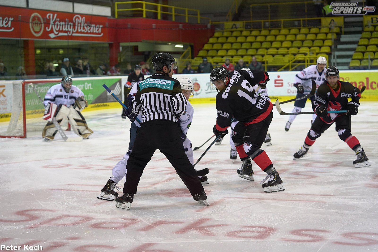 Oberliga Nord: EV Füchse Duisburg vs Hannover Indians-1:3 0-1 22.09.2019