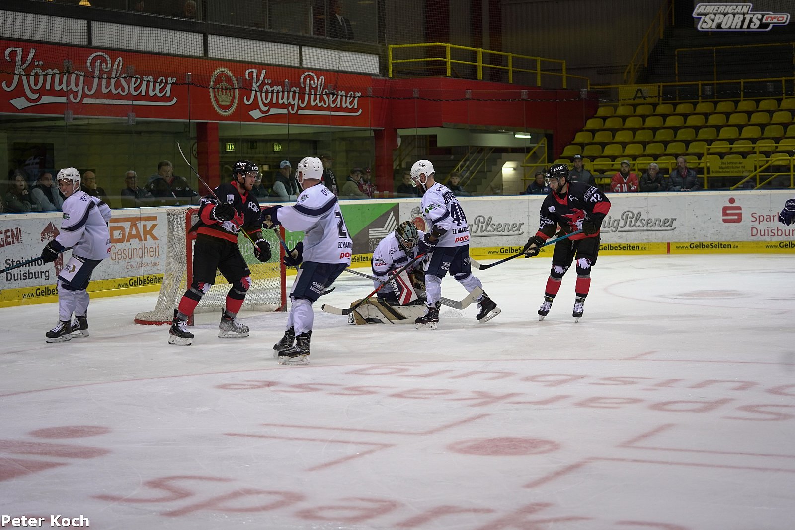 Oberliga Nord: EV Füchse Duisburg vs Hannover Indians-1:3 0-1 22.09.2019