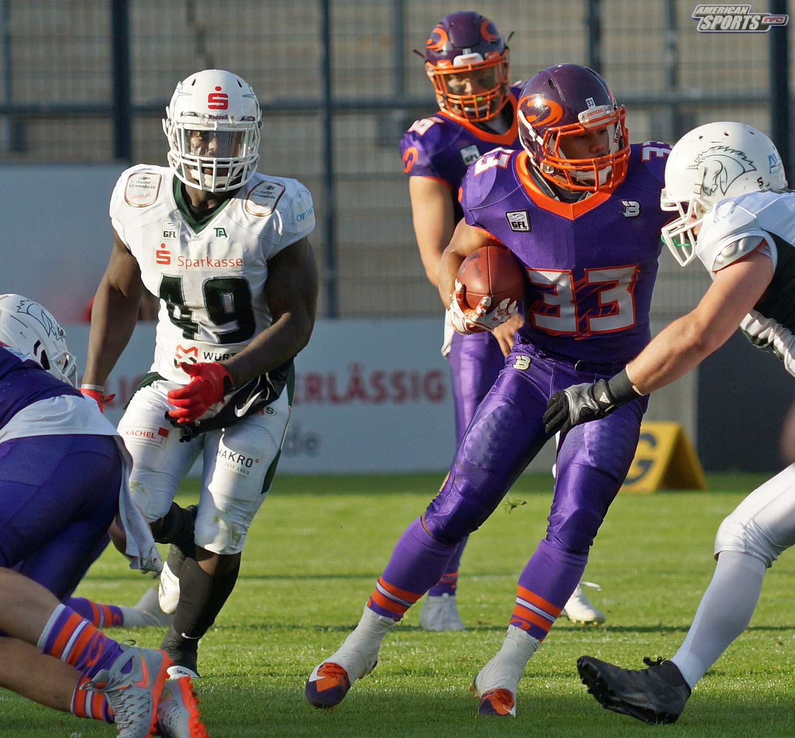 GFL Süd: Frankfurt Universe vs Schwäbisch Hall Unicorns 00:31 01.06.2019 Galerie 2