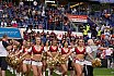 Die Cheerleader beim Spiel Rhein Fire vs Cologne Centurions am 23.07.2023